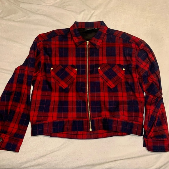 Lazy oaf plaid jacket - Picture 2 of 4